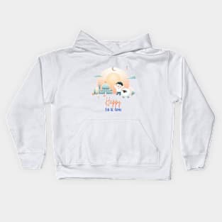 Happy Eid Al Aldha Kids Hoodie